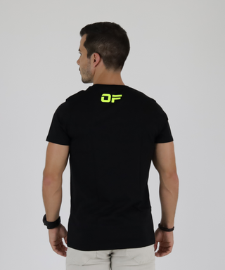 T-shirt Preta Champions Outline