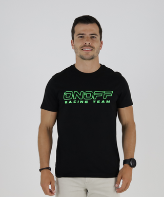 T-shirt Preta Champions Outline