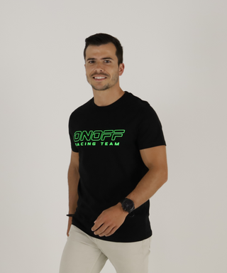 T-shirt Preta Champions Outline